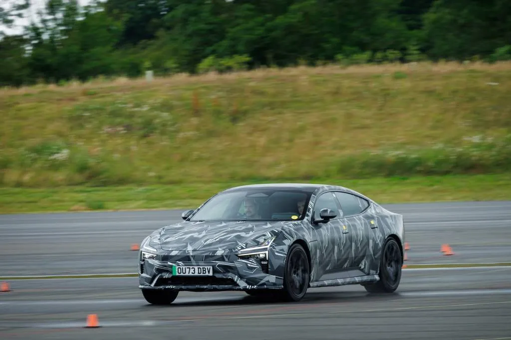 Polestar 5 prototype ride