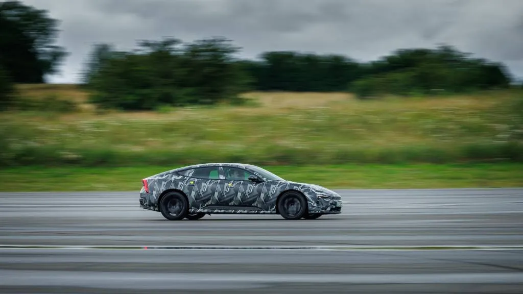 Polestar 5 prototype ride