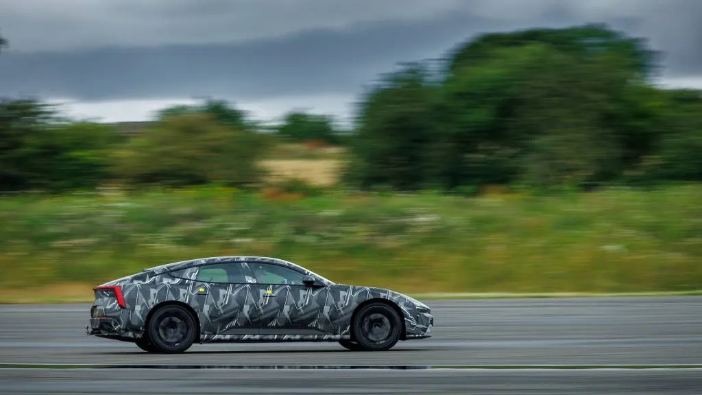 Polestar 5 prototype ride