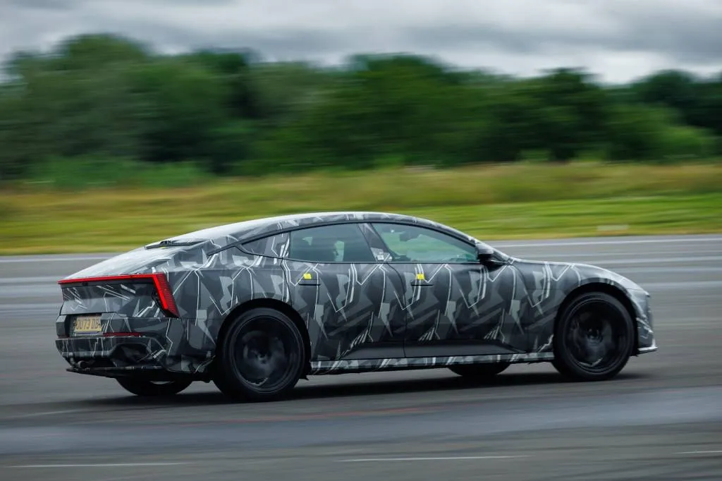 Polestar 5 prototype ride