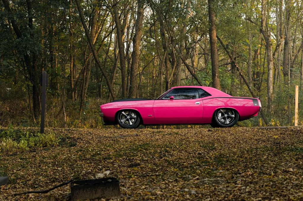 Ringbrothers Infected 1970 Plymouth 'Cuda - Photo via Centerscene