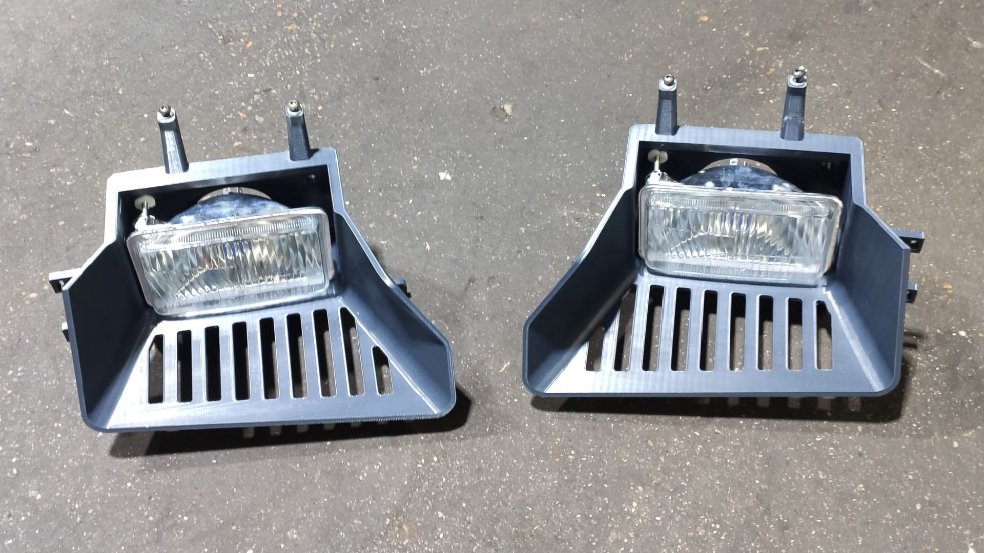 Honda CRX headlight shrouds, made with careful scanning and 3D printing.