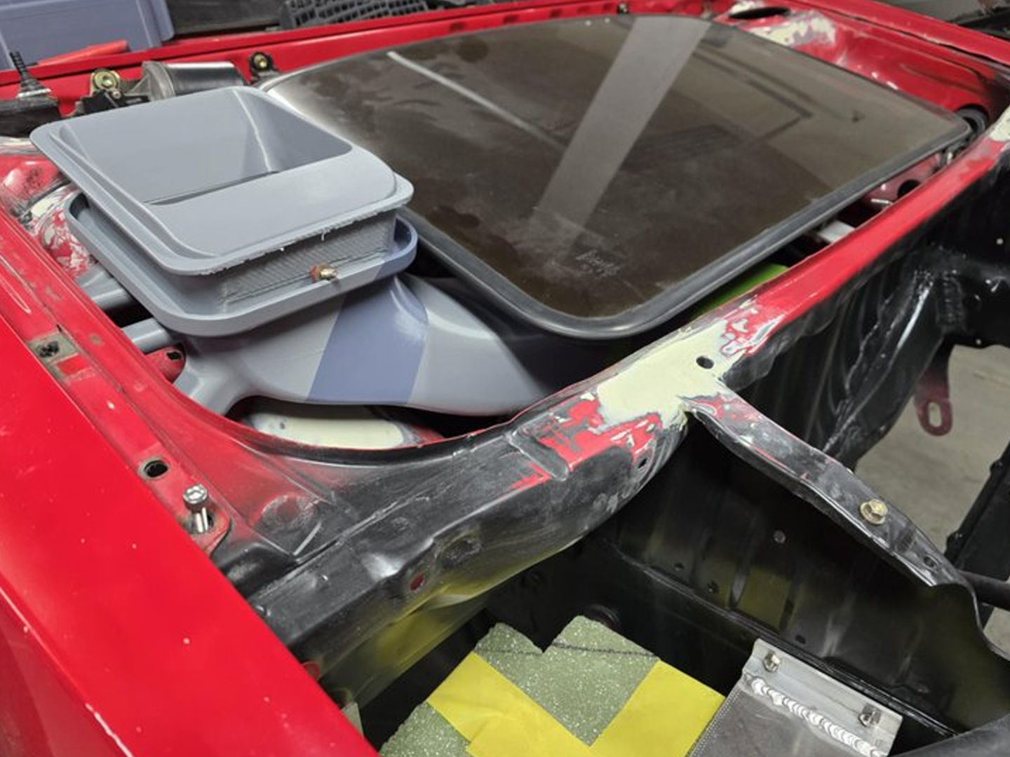 3D-printed MR2 air intake