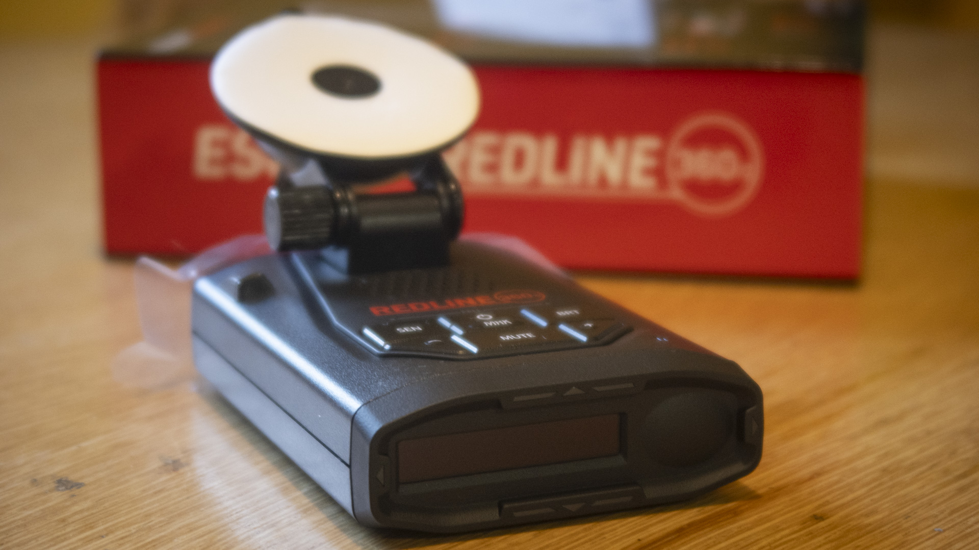 Escort Redline 360c unboxing.
