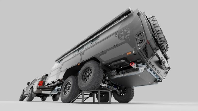 This $200,000 Off-Road Camper Has the Craziest Trailer Suspension You’ll Ever See