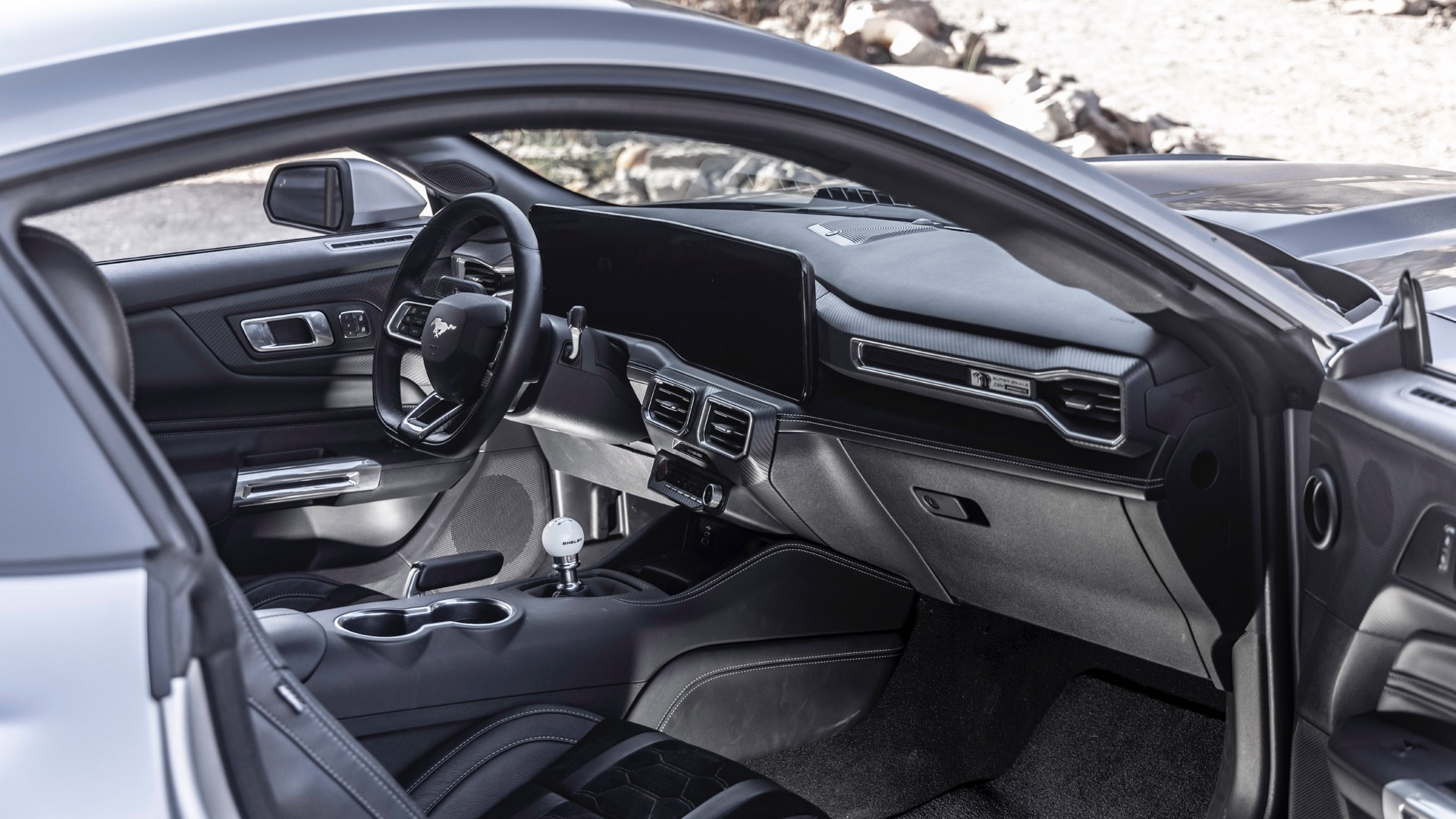 2026 Shelby Super Snake interior.