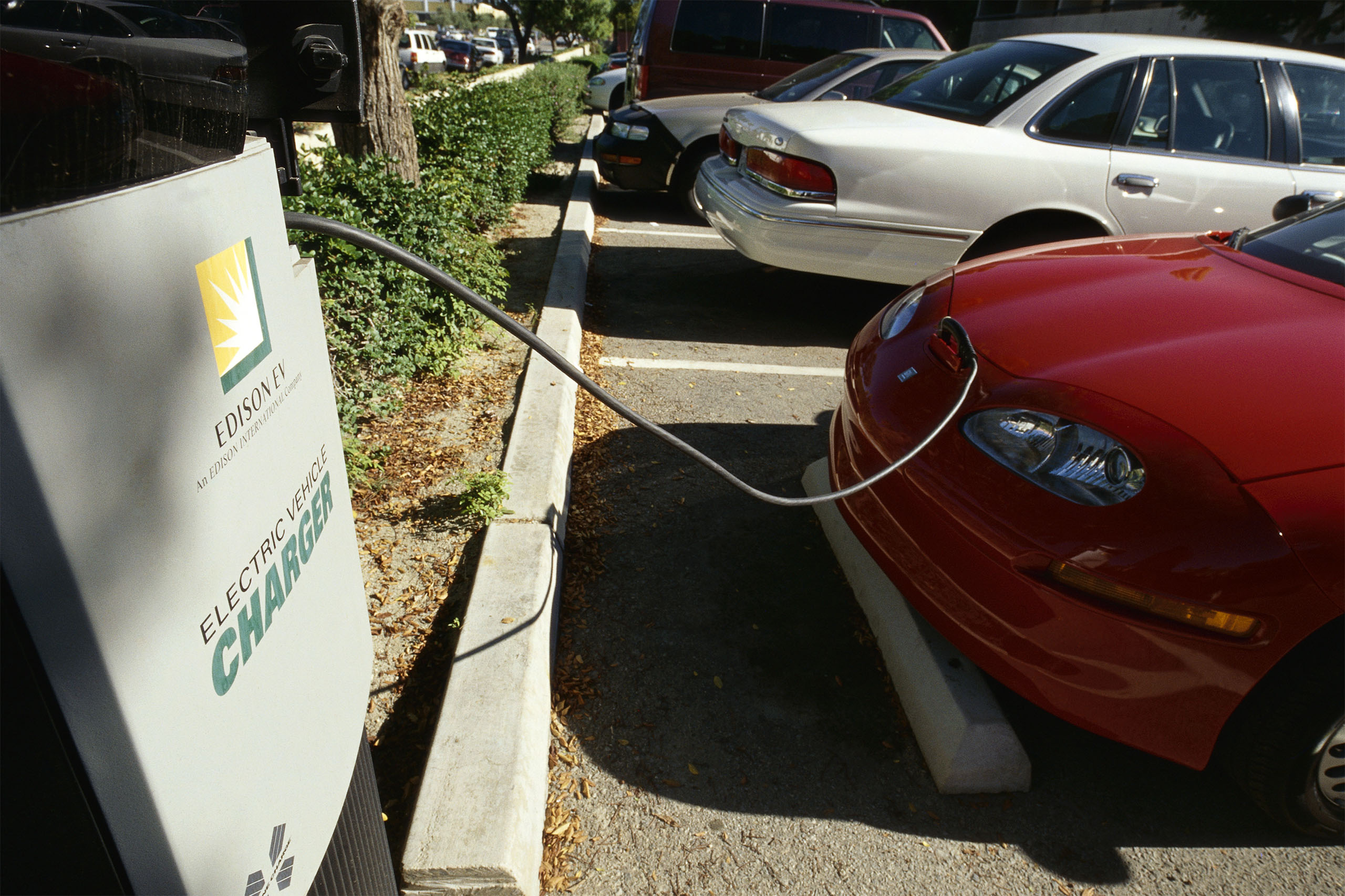 General Motors' EV1 (Electric Vehicle 1). (Photo by David Butow/Corbis via Getty Images)