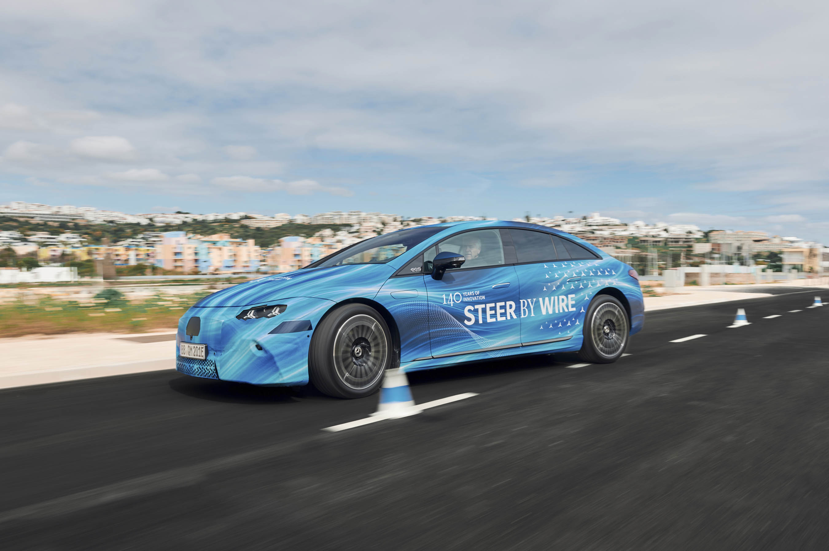 Mercedes-Benz Steer-By-Wire Prototype EQS