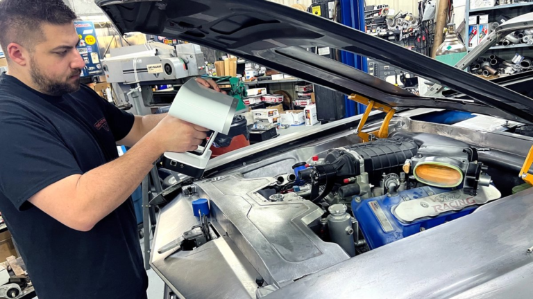Old School Hot Rodders Are Using High Tech 3D Scanners To Make Custom Parts