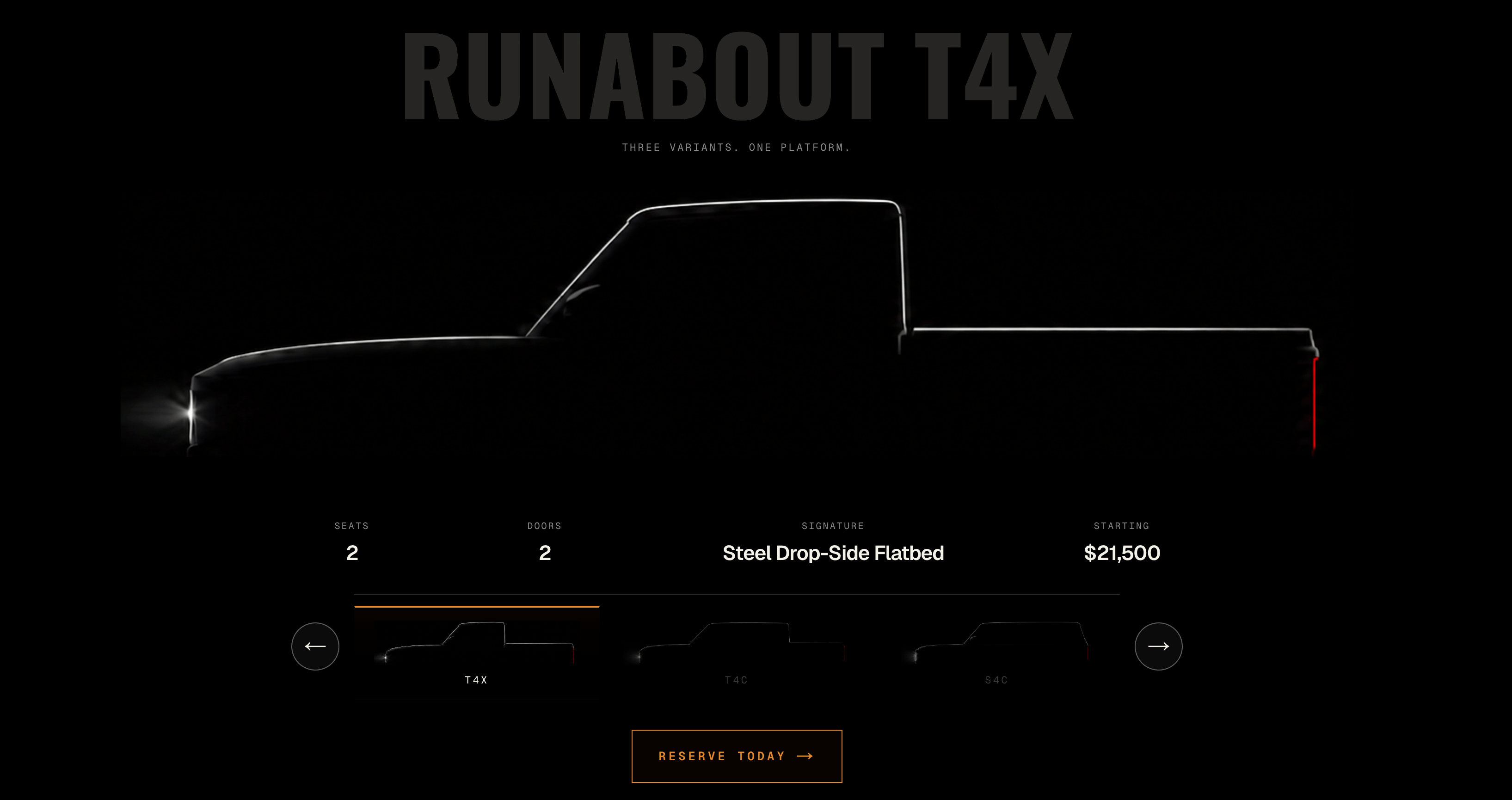 REO website screenshot