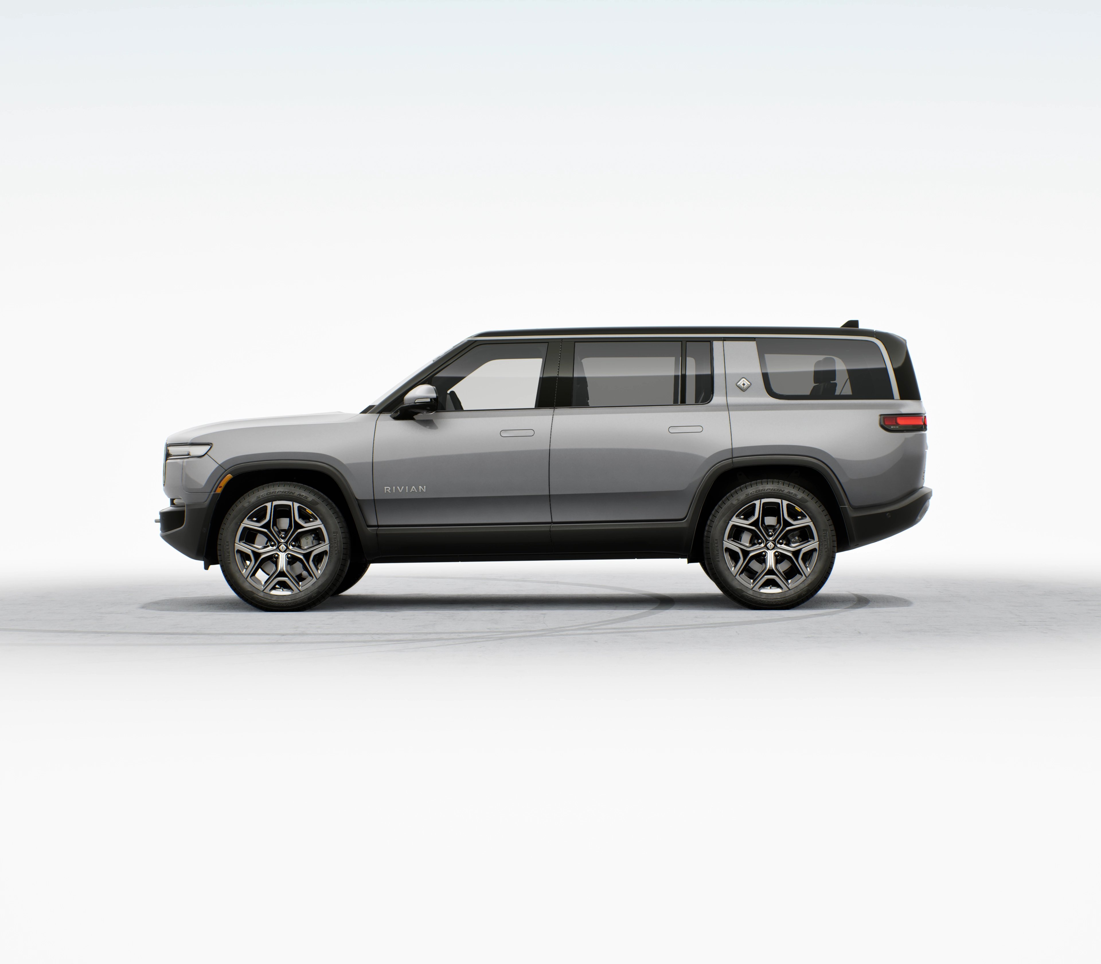 Rivian brake caliper color